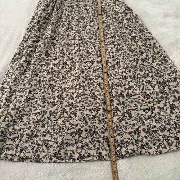 NWT Old Navy Waist-Defined Floral Sleeveless Tie Back Smocked Maxi Dress Medium - Picture 13 of 13